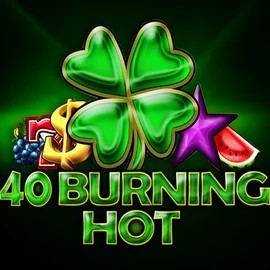 40 Burning Hot slot visual from Amusnet Interactive available on sskyhills.com