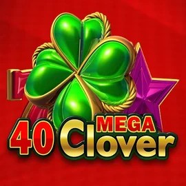 40 Mega Clover logo by Amusnet Interactive SkyHills Casino
