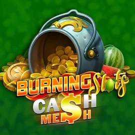 Burning Slots Cash Mesh by BF Games, showcased at sskyhills.com – game logo