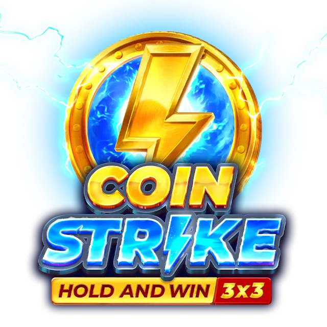 Coin Strike: Hold and Win casino game by Playson – featured logo at SkyHills Casino