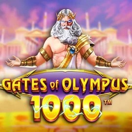 Gates of Olympus 1000 logo by Pragmatic Play SkyHills Casino