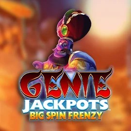 Official Jackpots logo: Genie Jackpots: Big Spin Frenzy by Blueprint Gaming at SkyHills Casino