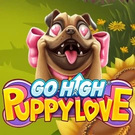 Go High Puppy Love slot visual from RubyPlay available on sskyhills.com