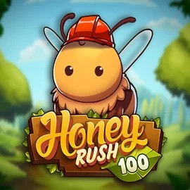 Honey Rush 100 slot visual from Play'n GO available on sskyhills.com