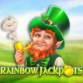 Rainbow Jackpots game by Red Tiger Gaming – logo hosted on SkyHills Casino