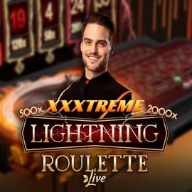 XXXtreme Lightning Roulette online game logo by Evolution on sskyhills.com